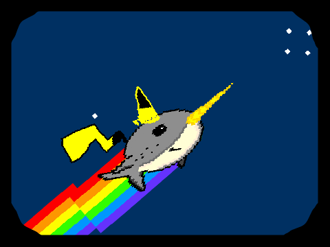 Nyan Narwhal PIKACHU Swimulator 