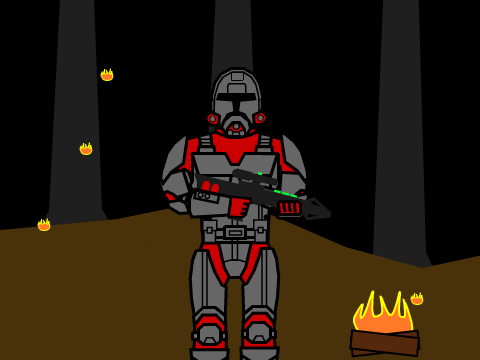 SWTOR trooper - Re-coloring (A Remix)