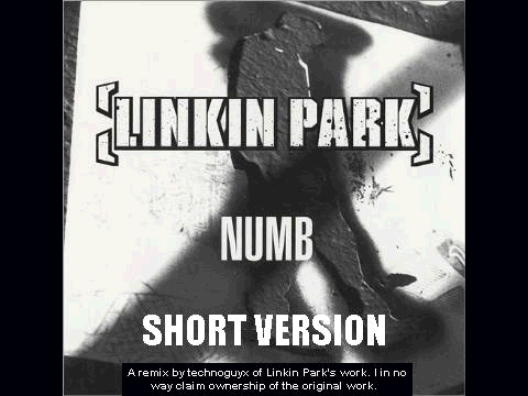 Numb (shortened)