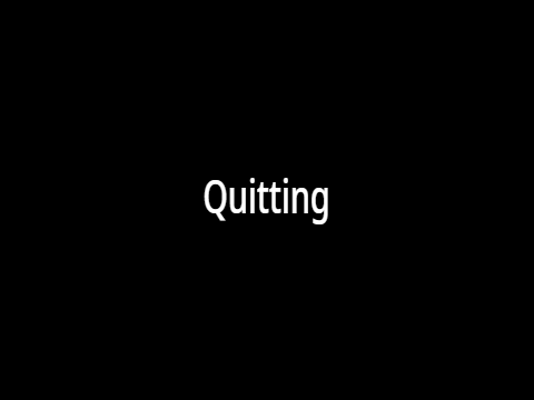 quitting