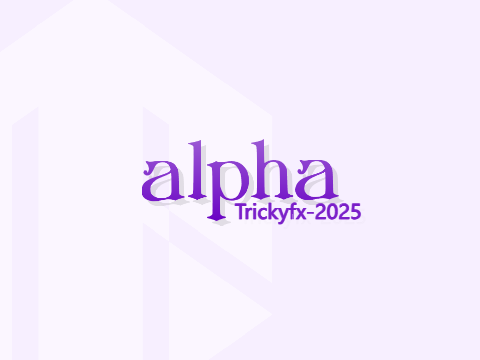 My new alpha