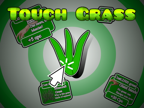 Touch Grass Simulator | A Clicker Game | v1.1