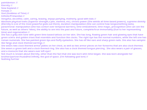 Bio #2 for factions rp