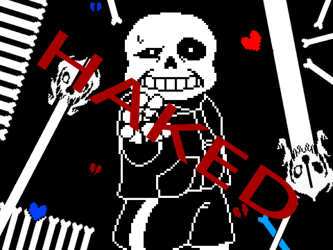 Undertale: Sans boss fight HACKED