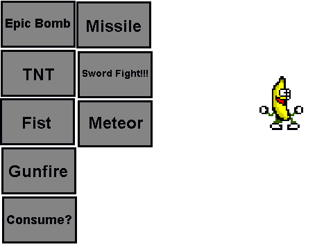 Destroy the Banana!!!!!!