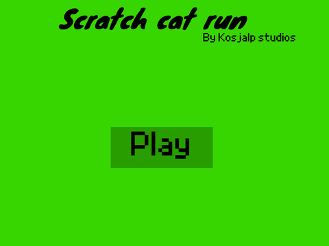Scratch cat run