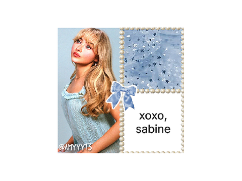 order for sabine!