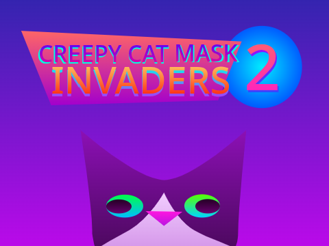 Creepy Cat Mask Invaders 2