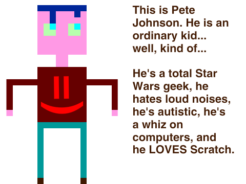 My  New OC... Pete Johnson!