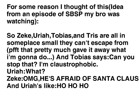 Divergent idea I had from SBSP...