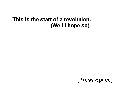 Revolution of Effort