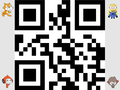Scratch QR code: 1 Line Challenge remix