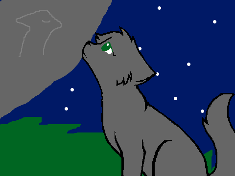 Cherrypaw Looks At StarClan