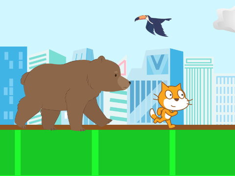 Run, Scratch Cat, Run!
