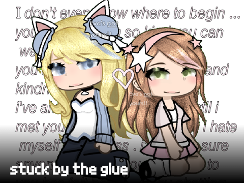 ⇆ stuck by the g̲l̲u̲e̲ onto you ♡ appreciation post 