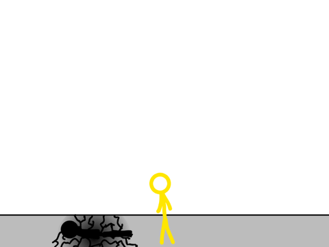 strong yellow guy