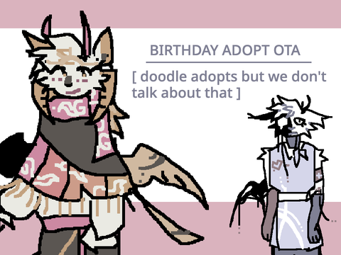 OTA - Birthday Doodle Adopts