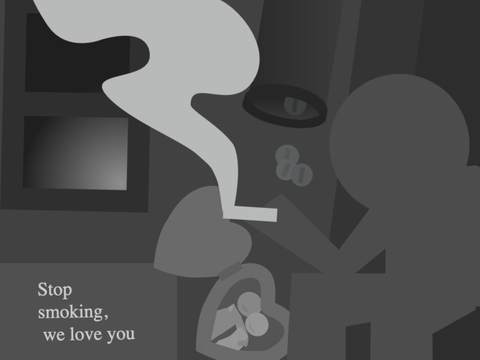 Stop smoking, we love you