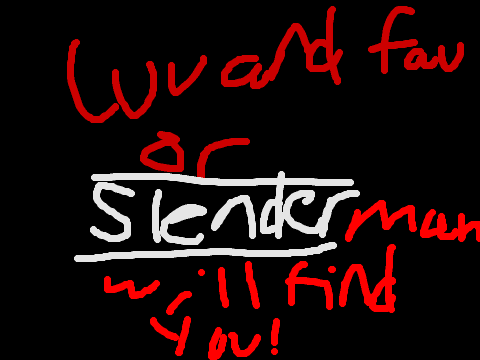SLENDERMAN KNOWS WHERE YOU LIVE