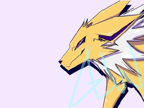 Jolteon Blink Animation (OC: Flash)