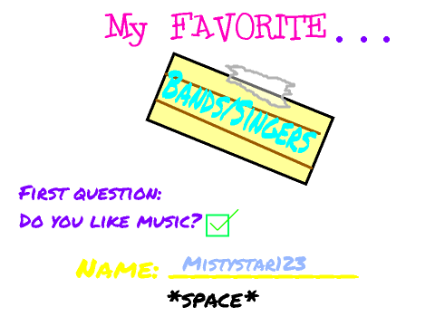 How much of YOUR Music am I? Mistystar123