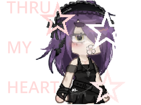 Thru my heart☆