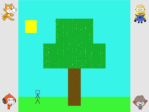 1 Line Challenge: The Tree