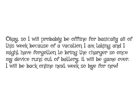 Goodbye for now…