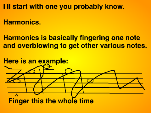 Extended Flute Techniques!