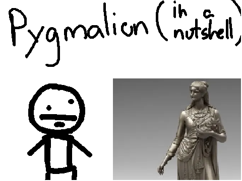Ovid's Pygmalion lines 287-297 in a nutshell (in about 16 seconds)