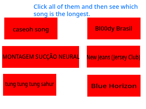 Which 1 is the longest