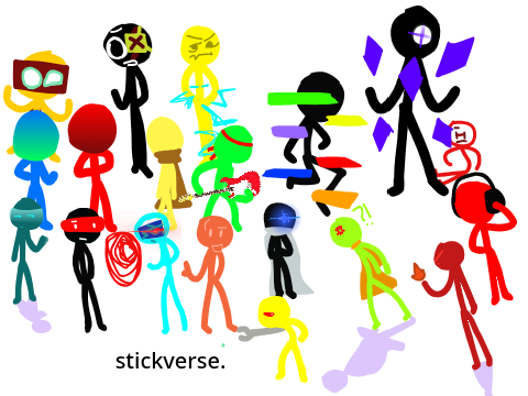 a stickmen's dream. (announcement proj)
