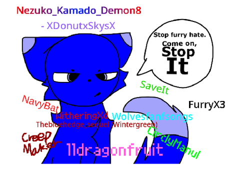 Sign to stop furry hate! remix