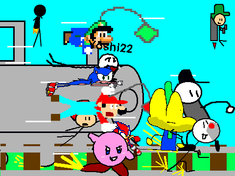 Add yourself holding onto an out of control train! (MB19) remix remix remix