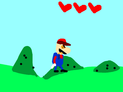 PROJECT NOSTALGIA!: mario level 1 #4