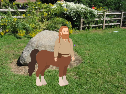 centaurs don't like to share cake