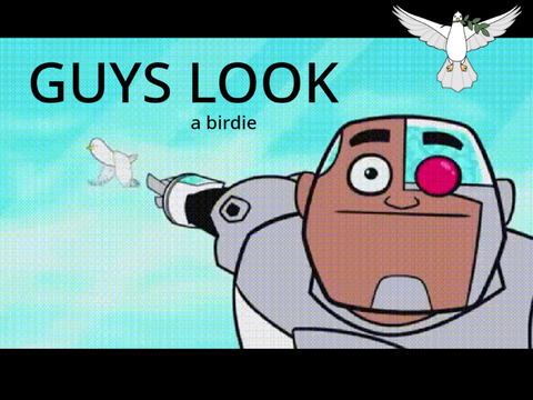 GUYS.... LOOK... a birdie  remix