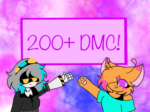 200+ DMC! (extended to June 21st)