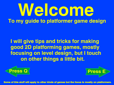 How to make GOOD platformers