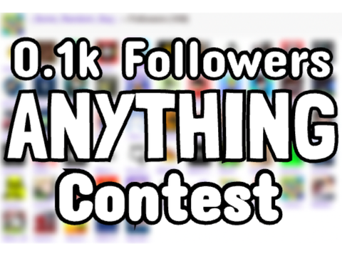 0.1k Followers Contest (CLOSED)