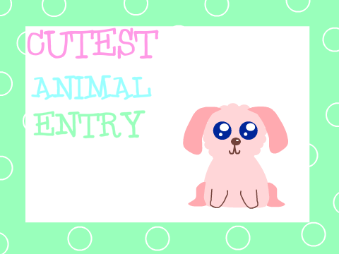 Cutest Animal Contest *OPEN* remix