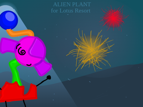 Alien Plant for Lotus Resort