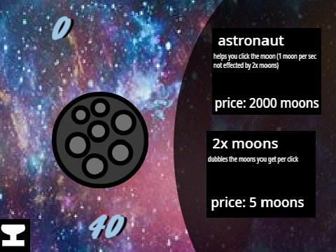 moon clicker #games
