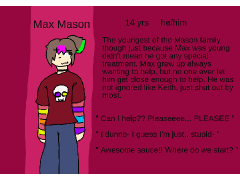 Max audition!