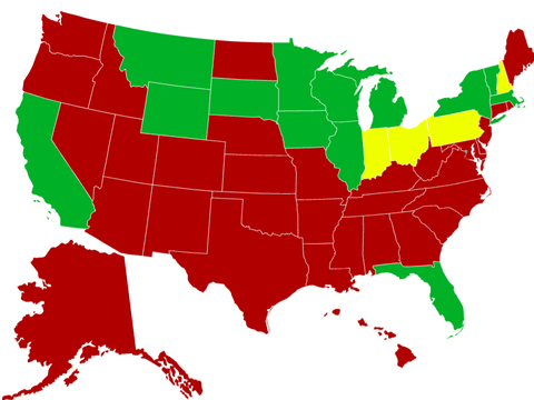 States I've been to