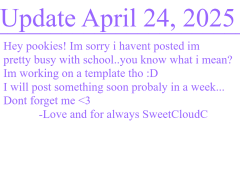 Update April 25th :P