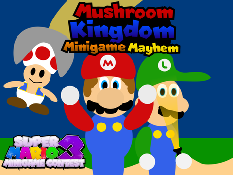 Mushroom Kingdom Minigame Mayhem