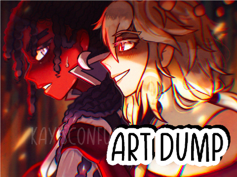 kinda filler art dump that’s 90% ocs whoops