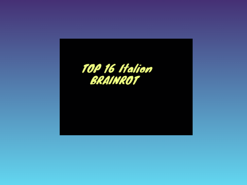 Italian Brainrot