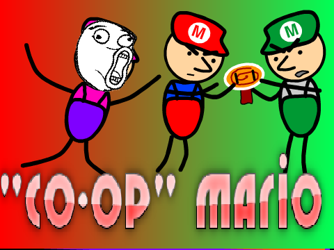 "Co-op" Mario